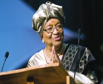 ولدت إلين سيرليف Ellen Johnson-Sirleaf رئيسة ليبيريا