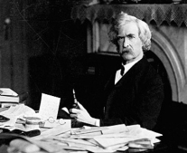 ولد الروائي الأمريكي مارك توين Mark Twain