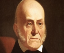 توفي رئيس الولايات المتحدة جون كوينسي آدامز John Quincy Adams