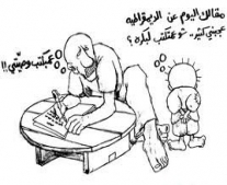 وفاه رسام الكاريكاتير الفلسطيني ناجي العلي
