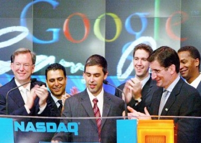 شركة جوجل صاحبة أشهر محرك بحثي في العالم تطرح أسهمًا بقيمة 2.7 مليار دولار
