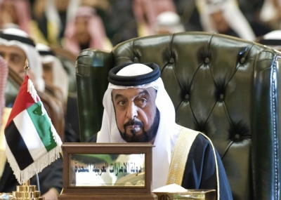خليفة بن زايد آل نهيان رئيسا لدولة الإمارات العربية المتحدة