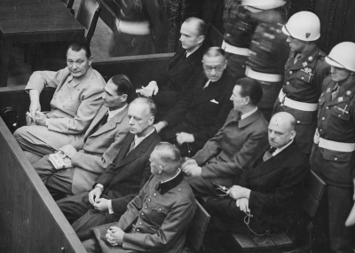 بدء محاكمات نورمبيرج Nuremberg Trials
