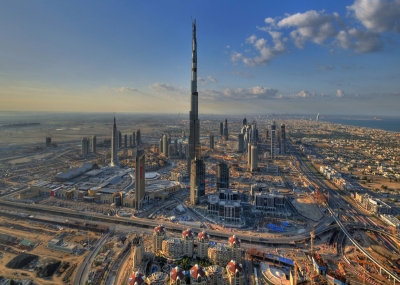  إفتتاح برج دبي(برج خليفة) رسميًا كي يكون أعلى برج بالعالم