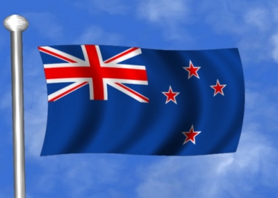 بدأ الإنجليز احتلال نيوزيلندا.