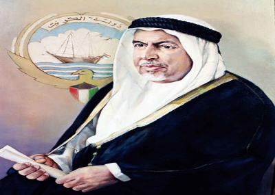 توفي الشيخ عبدالله السالم الصباح حاكم الكويت