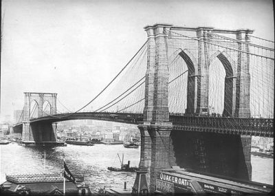 افتتاح جسر بروكلين بعد 14 عامًا من البناء