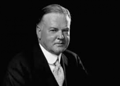 ولد رئيس الولايات المتحدة هربرت هوفر "Herbert Hoover"